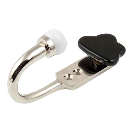 Black Cloud Ceramic Hook